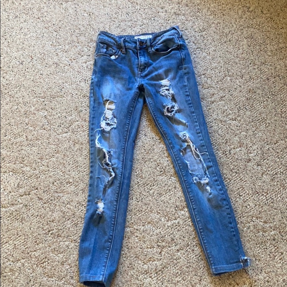Bullhead Denim skinniest jeans size 1
